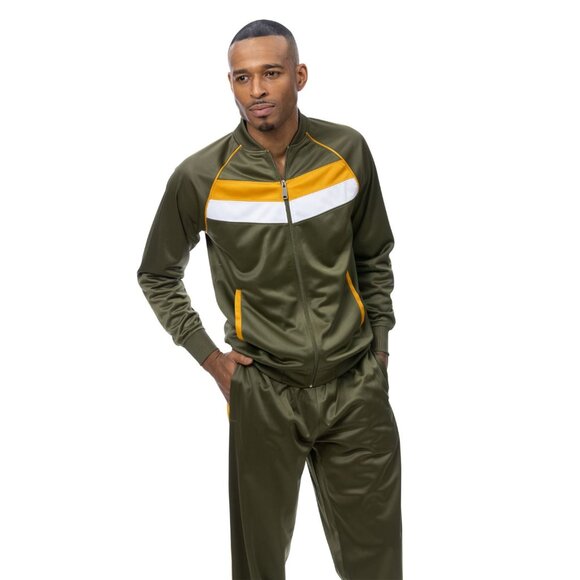 MONTIQUE OLIVE TRACKSUIT JS 24 - Picture 1 of 1
